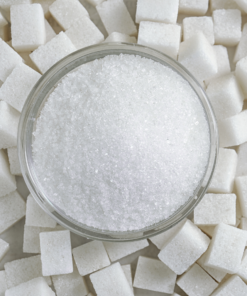 White granulated sugar
