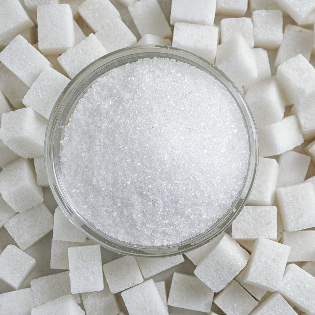 White granulated sugar
